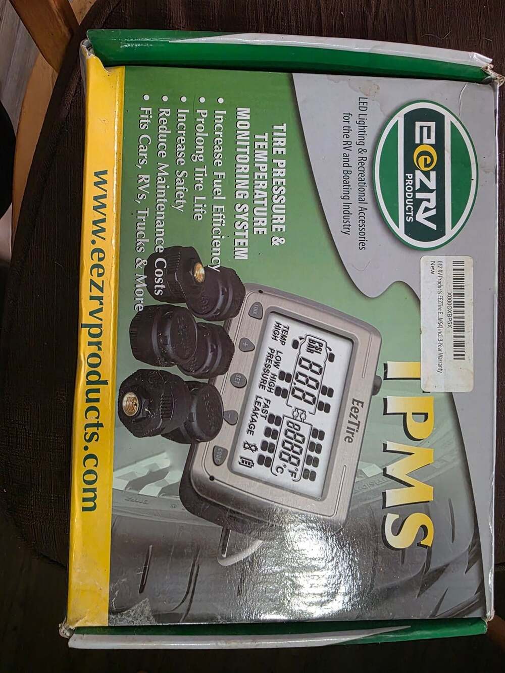 Eezrv products eez tire tpms tire pressure monitoring